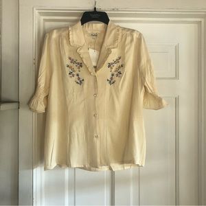 Simple Retro Blouse